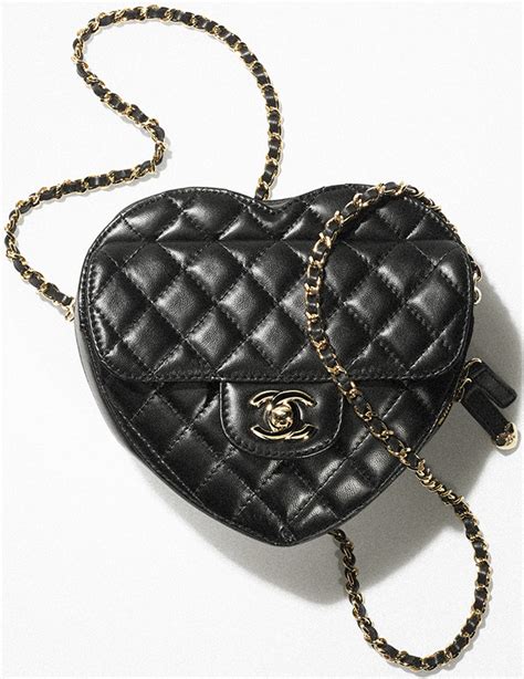 heart chanel purse|Chanel twin heart bag.